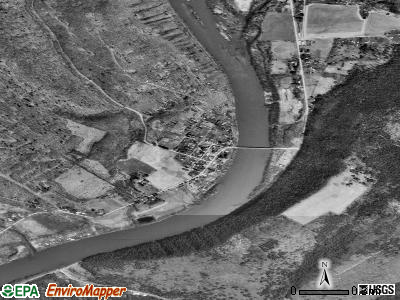 Zip code 16370 satellite photo by USGS