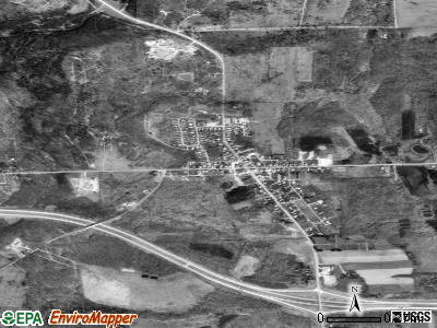 Zip code 16372 satellite photo by USGS