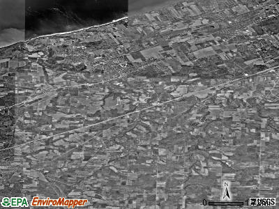 Zip code 16417 satellite photo by USGS
