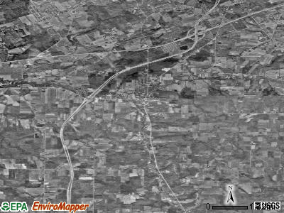 Zip code 16426 satellite photo by USGS