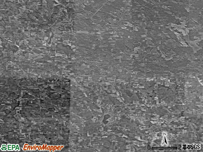 Zip code 16438 satellite photo by USGS