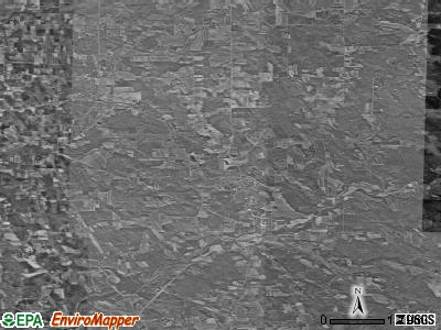 Zip code 16442 satellite photo by USGS