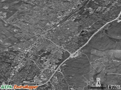 Zip code 16602 satellite photo by USGS