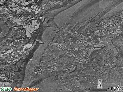 Zip code 16611 satellite photo by USGS