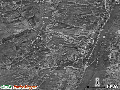 Zip code 16625 satellite photo by USGS