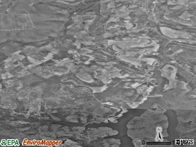 Zip code 16640 satellite photo by USGS