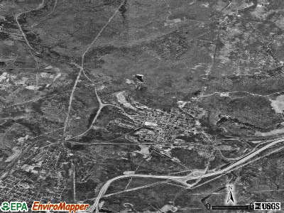 Zip code 16641 satellite photo by USGS