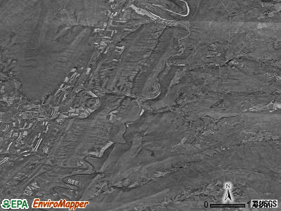 Zip code 16650 satellite photo by USGS
