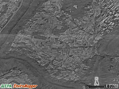 Zip code 16664 satellite photo by USGS