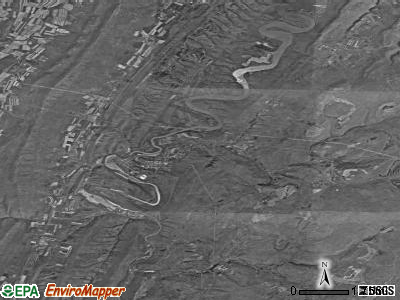 Zip code 16678 satellite photo by USGS