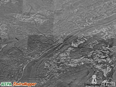 Zip code 16686 satellite photo by USGS