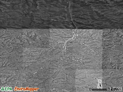 Zip code 16701 satellite photo by USGS