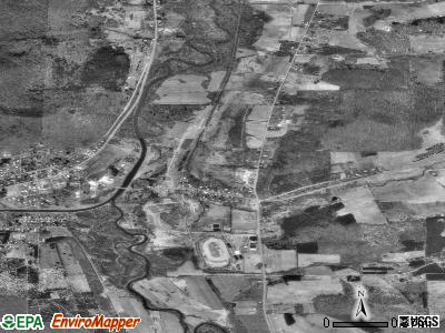 Zip code 16730 satellite photo by USGS