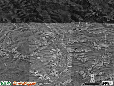 Zip code 16731 satellite photo by USGS