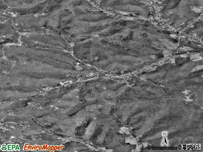 Zip code 16745 satellite photo by USGS