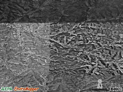 Zip code 16748 satellite photo by USGS