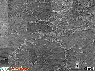 Zip code 16749 satellite photo by USGS