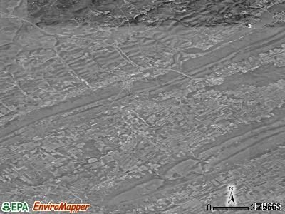 Zip code 16823 satellite photo by USGS