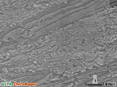 Zip code 16828 satellite photo by USGS
