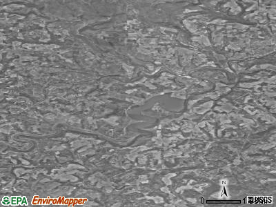 Zip code 16833 satellite photo by USGS