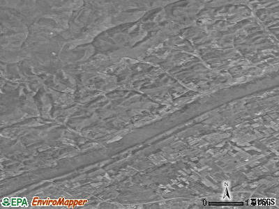 Zip code 16844 satellite photo by USGS