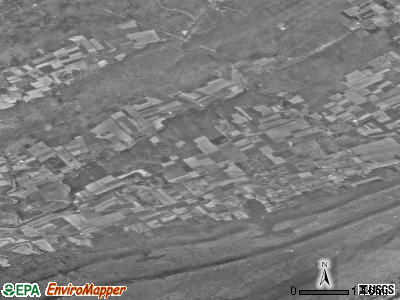 Zip code 16865 satellite photo by USGS