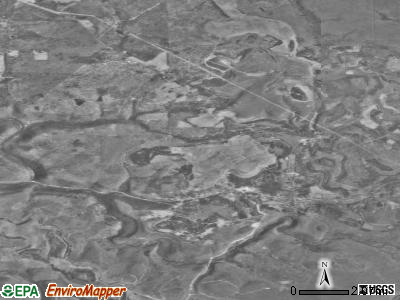 Zip code 16866 satellite photo by USGS