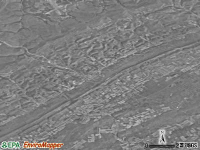 Zip code 16870 satellite photo by USGS