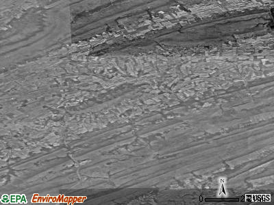Zip code 16875 satellite photo by USGS