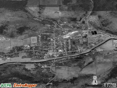 Zip code 16920 satellite photo by USGS