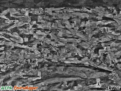 Zip code 16927 satellite photo by USGS