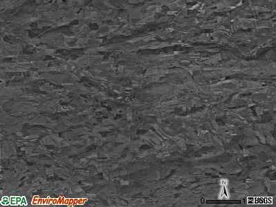 Zip code 16932 satellite photo by USGS
