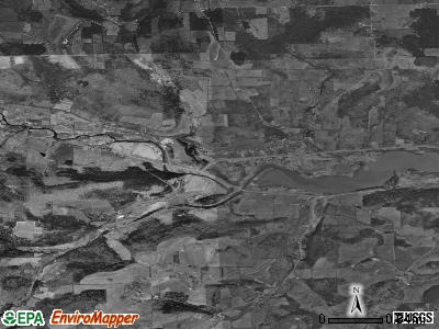 Zip code 16940 satellite photo by USGS