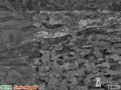 Zip code 16942 satellite photo by USGS