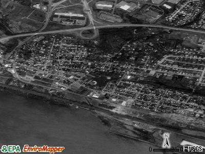 Zip code 17034 satellite photo by USGS
