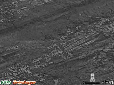 Zip code 17037 satellite photo by USGS