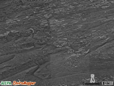 Zip code 17040 satellite photo by USGS