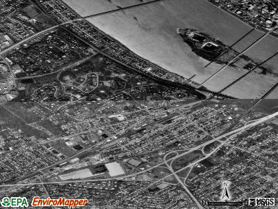 Zip code 17043 satellite photo by USGS