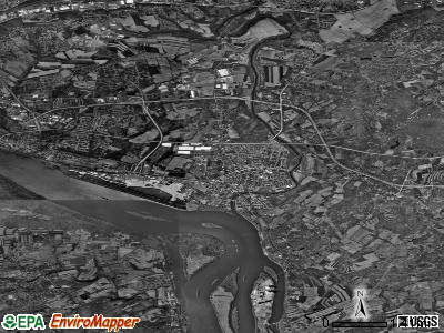 Zip code 17057 satellite photo by USGS