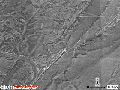 Zip code 17060 satellite photo by USGS