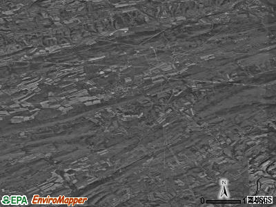 Zip code 17068 satellite photo by USGS