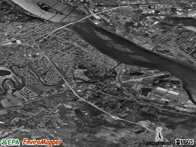 Zip code 17070 satellite photo by USGS