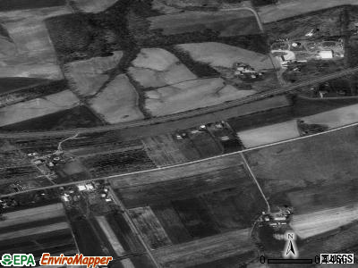 Zip code 17077 satellite photo by USGS