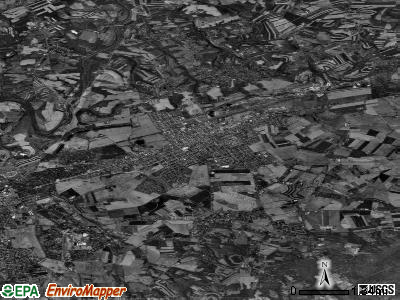 Zip code 17078 satellite photo by USGS
