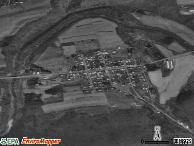 Zip code 17080 satellite photo by USGS