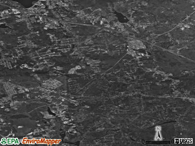 Zip code 02339 satellite photo by USGS
