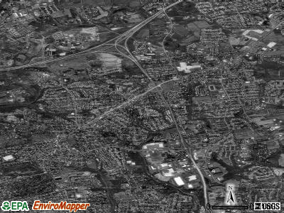 Zip code 17109 satellite photo by USGS