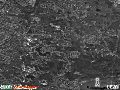 Zip code 02343 satellite photo by USGS