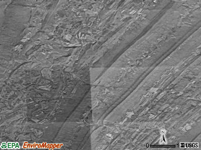 Zip code 17243 satellite photo by USGS