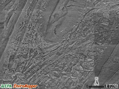 Zip code 17264 satellite photo by USGS